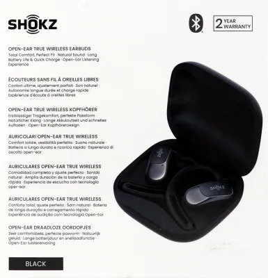 Shokz Technology Inc T511-ST-BK-US - Shokz OpenFit Air Wireless Headphones