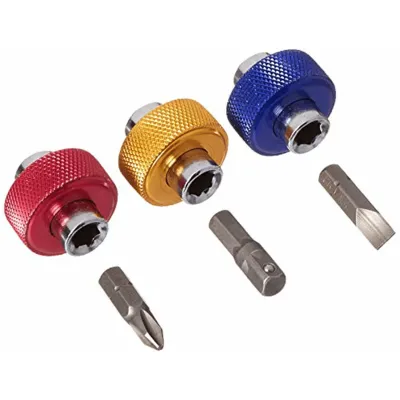 Titan Tool Inc 11218TITAN - Titan 3-Piece 14 Drive Finger Grip Driver Set