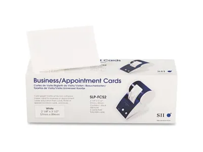 SEIKO SLP-FCS2 - SEIKO BUSINESS CARD  APPOINTMENT CARDS FAN FOLD STOCK - PERF