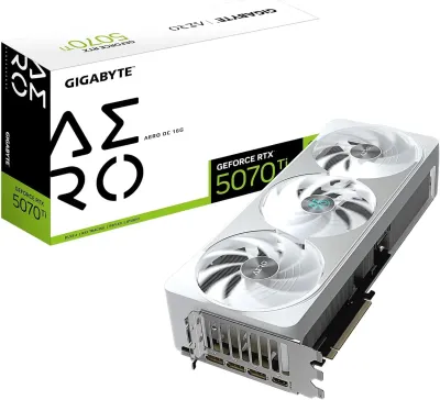 GIGABYTE GV-N507TAERO OC-16GD - GEFORCE RTX 5070 TI AERO OC 16G