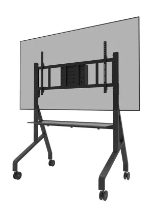 NEOMOUNTS FL50-575BL1 - Adjustable Mobile Floor Stand for TVs and Monitors