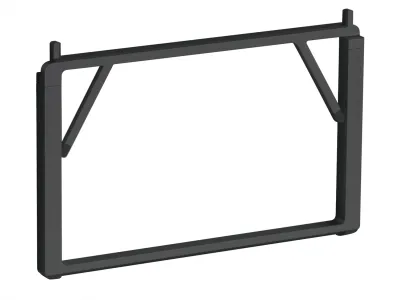 BRAINBOXES 10087 - Rain Design mBar Pro Plus Folding Laptop Stand - Black