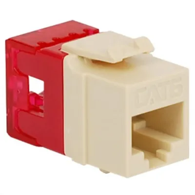 International Connectors and Cable Corp. IC1078F6AL - Module CAT 6 High Density Almond