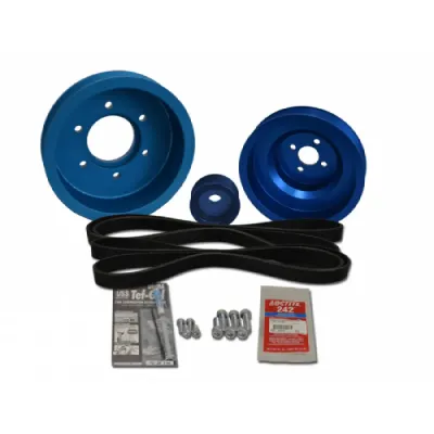 Balmar 48-YSP-4JH-D - Yanmar 4JH3-TE  4JH3-HTE Pulley Conversion Kit
