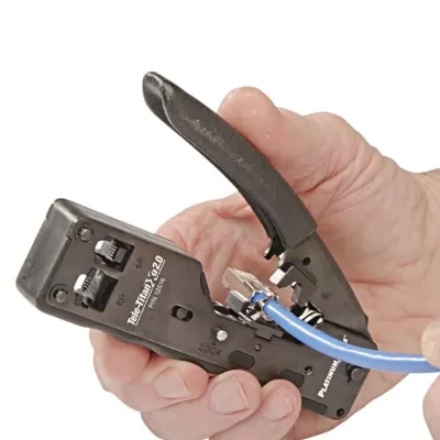 PLATINUM TOOLS 12516C - TELE-TITAN XG 2.0 CRIMP TOOL. CLAMSHELL.