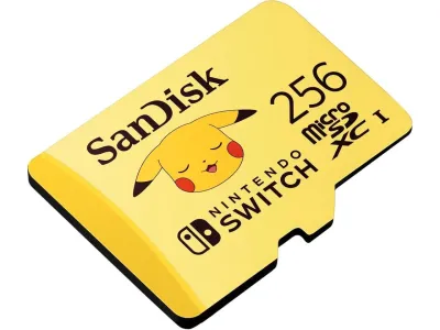 Western Digital SDSQXAO-256G-GN6ZK - SanDisk 256GB MicroSD Card for Nintendo Switch