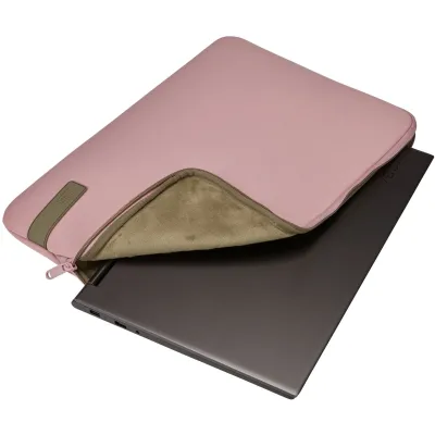 Case Logic 3204700 - Reflective 15.6-Inch Memory Foam Laptop Sleeve - Zephyr Pink