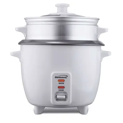 Brentwood TS-480S - Rice Cooker Steamer NS 15Cup