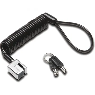 KENSINGTON K68138WW - Portable Keyed Cable Lock for Surface Mounting