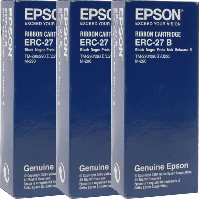 EPSON ERC-27B - Black Ribbon Cartridge for POS Printers