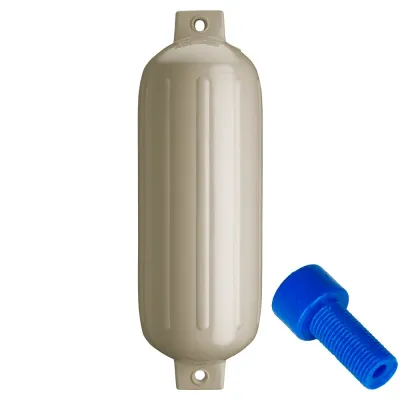 Polyform G-5 SAND W/AIR ADAPTER - Polyform G-5 Twin Eye Fender - Sand