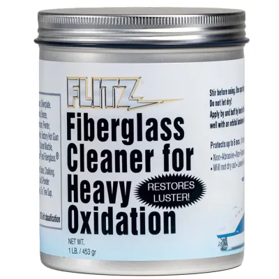 Flitz CA03416 - Flitz Heavy Oxidation Fiberglass Cleaner - 1lb