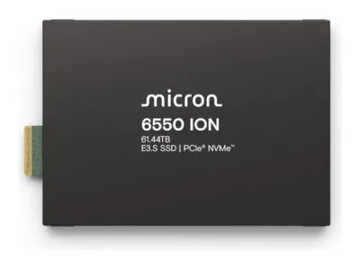 Crucial MTFDLBQ61T4THL-1BK1DFCYYR - Micron 6550 ION 61.44TB NVMe E3S Gen5 SSD