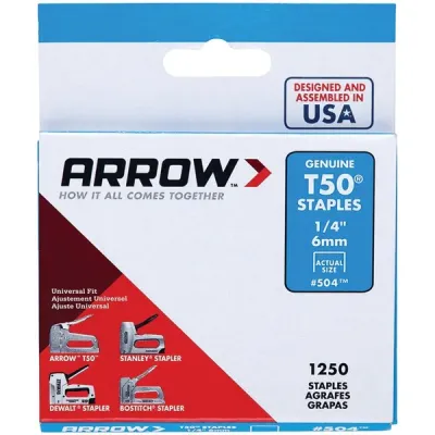 ARROW AFC50424 - Arrow(R) 50424 T50(R) Staples, 1,250 pk (14)