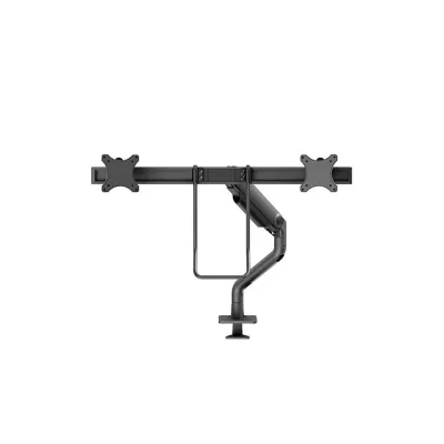 NEOMOUNTS DS75S-950BL2 - Dual Monitor Desk Mount with Clamp and Grommet
