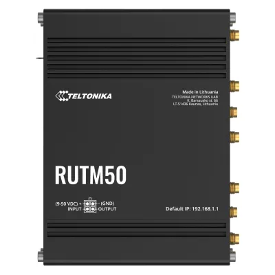 Teltonika Networks RUTM50300600 - RUTM50 EMEA, APAC, BRAZIL  STANDARD PACKAGE WITH EU PSU, 5G 