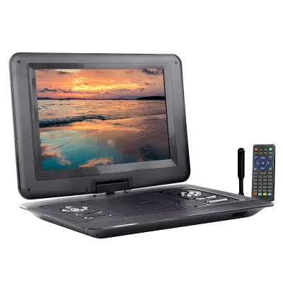 Trexonic TR-D154BLK-RB - Trexonic 15.4 Inch Portable TV+ DVD Player with Swivel TFT-L