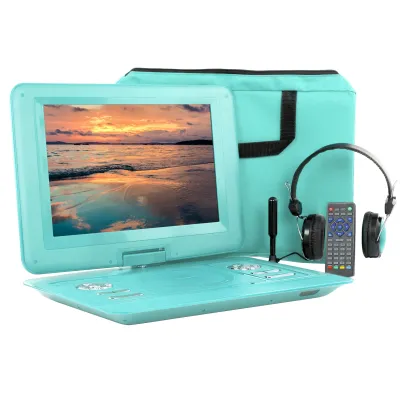 Trexonic TR-D133TEA - Trexonic 13.3 Inch Portable TV+DVD Player with Color TFT LED