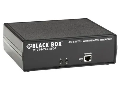 BLACK BOX CORPORATION SW1041A - Ethernet AB Switch with Remote Control Capability