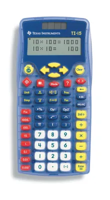 Texas Instruments TI15TK - TI Class Set TI15TK Teacher kit of (10) TI15 Calculators inc