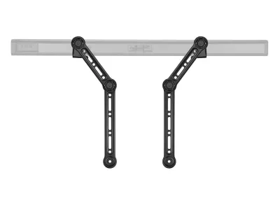 Monoprice 44901 - MONOPRICE SOUNDBAR MOUNT WITH L-SHAPED BRACKETS FITS MOST OF