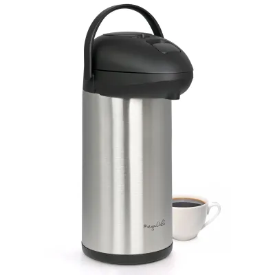 MegaChef MG-ASUH050 - MegaChef 5.3 Quart Insulated Air Pot for Beverages