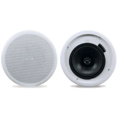 QSYS AC-C8T - 8 Dual-Channel Ceiling Speaker with 70100V Transformer