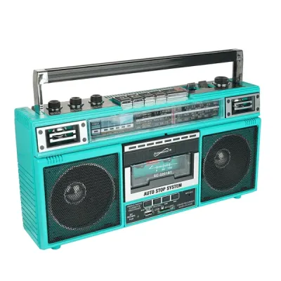 Supersonic SC-3201BT TEAL - RTRO BT 4BND RDIO&CS TEL