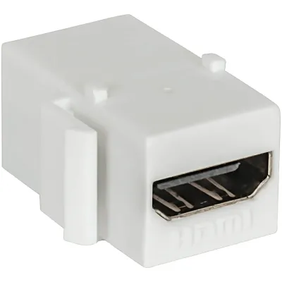 INTELLINET NETWORK SOLUTIONS 771351 - MANHATTAN HDMI Inline Coupler, Female to Female, White