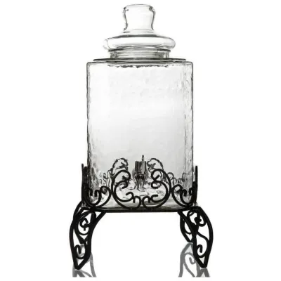 Gibson BFS-4435 - Gibson Home Moreauville Glass Beverage Dispenser - 2.25 Gall