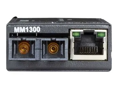 BLACK BOX CORPORATION LHC014A-R4 - AUTONEGOTIATES FOR SPEED AND DUPLEX. A DIP SWITCH ENABLES LI