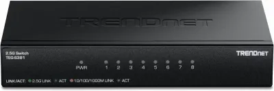 TRENDNET TEG-S381 - TRENDnet 8 Port 2.5G Switch