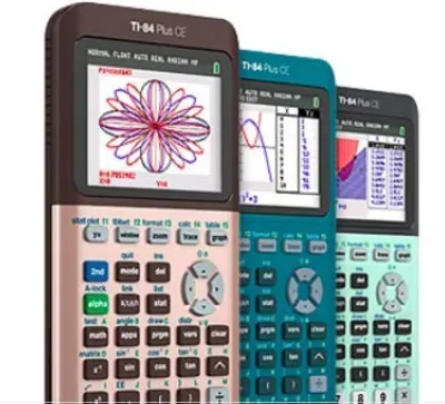 Texas Instruments 84PLCE/TBL/2L1/G1 - Texas Instruments TI-84 Plus CE Graphing Calculator - Teal