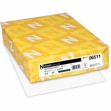 NEENAH PAPER 06511 - Classic Laid Writing Paper - White - 98 Brightness - Letter 