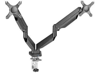 Uline H-7621 - Uline Dual Monitor Mount for 17-30 Screens