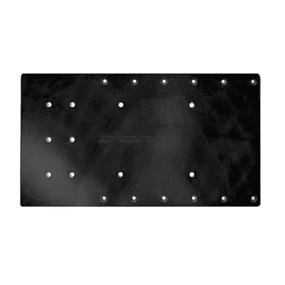 Sea Brackets SEA2320-BLK - Sea Brackets 18 Straight Trolling Motor Plate fMinn Kota Que