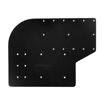 Sea Brackets SEA2305-BLK - Sea Brackets Large Offset Trolling Motor Plate fMinn Kota Qu