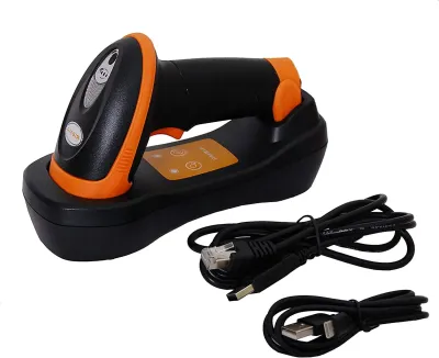 Ambir Technology BR300-BL - BR300 Wireless Barcode Scanner - Black