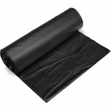 Inteplast Group Ltd IBS S434822K - Inteplast HDPE Can Liners, 22 Microns, 43 x 48 , Black, Pack