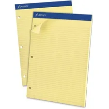 TOPS BUSINESS FORMS TOP 20246 - Ampad Evidence Narrow Ruled Dual Pad - 100 Sheets - 15 lb Ba