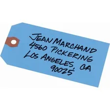 Avery Dennison AVE 12355 - Avery Unstrung Shipping Tags, 11.5 pt. Stock, 4-34 x 2-38 , 