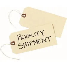 Avery Dennison AVE 12508 - Avery Shipping Tags, Manila, Strung, 6-14 x 3-18 , 1,000 Tag