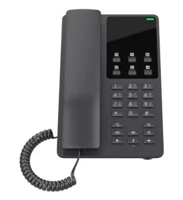 GRAND STREAM GS-GHP621W - Desktop Hotel Phone wbuilt-in WiFi - BK