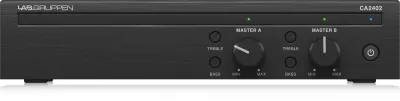 LAB GRUPPEN LAB-CA2402 - 2 x 240 Watt Commercial Mixer Amplifier with 8 Inputs, Bluet