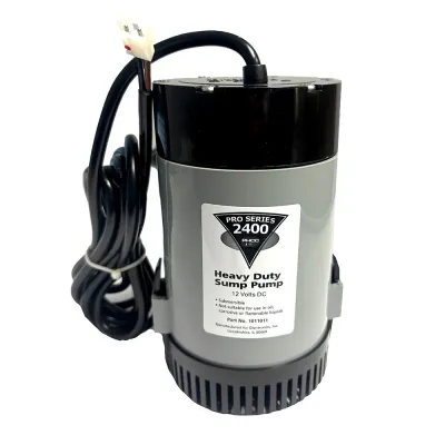 Johnson Pump 1011011 - 12V Pro Series Sump Pump - 2400 GPH