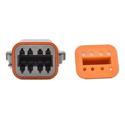 BlueWater DT06-08SA - 8 Position Female Deutsch Connector wWedge Lock