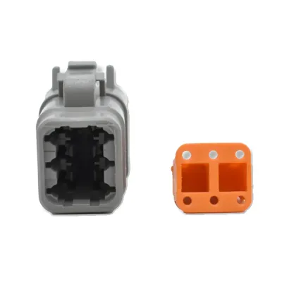 BlueWater DTM06-6S - 6 Position DTM Female Connector wWedge Lock