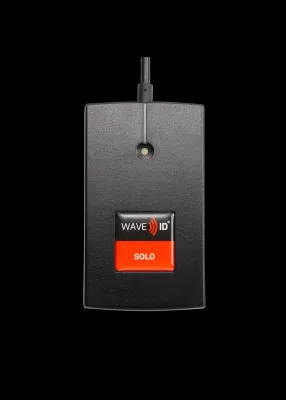 RF IDEAS RDR-7581AKU-C16 - RFI - WAVE ID SOLO KEYSTROKE 13.56MHZ CSN BLACK 16IN USB REA
