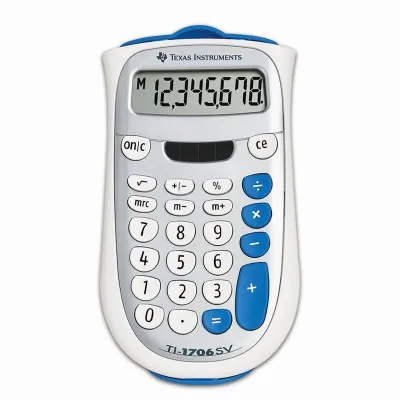 Texas Instruments TI-1706 - Texas Instruments TI1706 SuperView Handheld Calculator - Dua