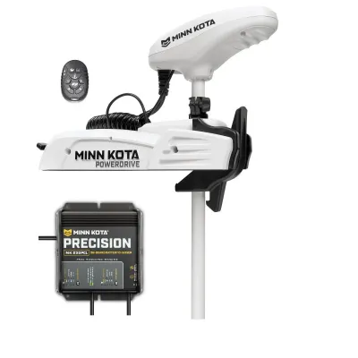 Minn Kota 1363575 MK230PCL Bundle - Minn Kota Riptide Powerdrive 55 lb Motor